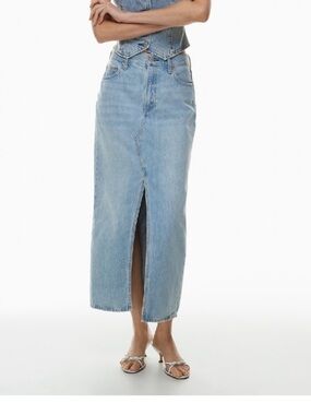 denim forum the 90s vintage maxi jean skirt 29
